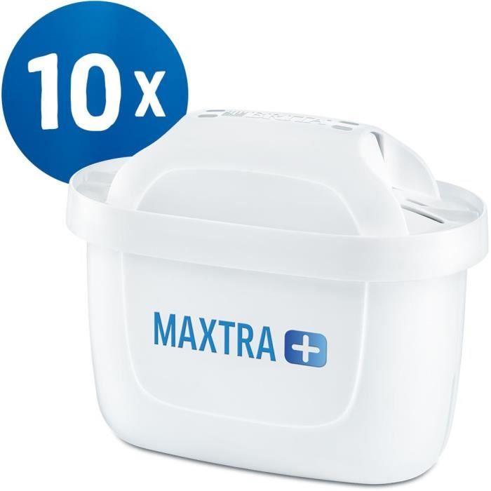 BRITA Pack 10 cartouches MAXTRA+ pour carafes filtrantes