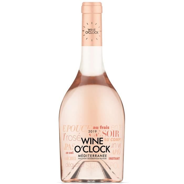 Wine O'Clock 2019 Méditerranée - Vin rosé