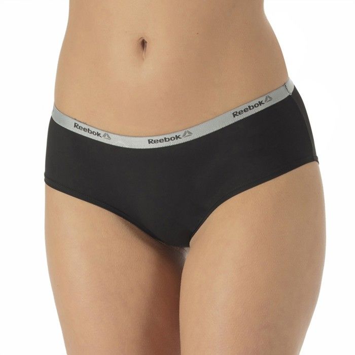 REEBOK Lot de 3 Boxers Essentiels Noir Femme