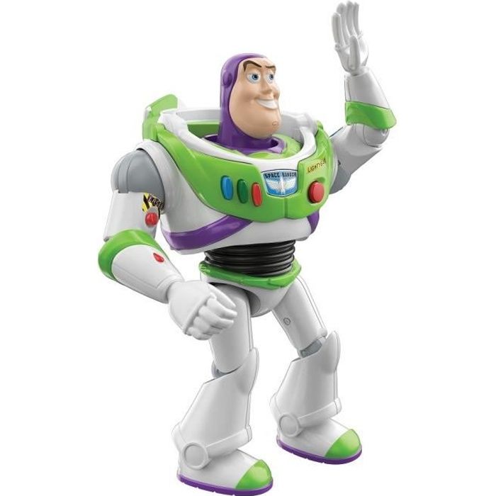 Pixar - Toy Story - Figurine Parlante Buzz l'éclair -18cm - Dès 3 ans