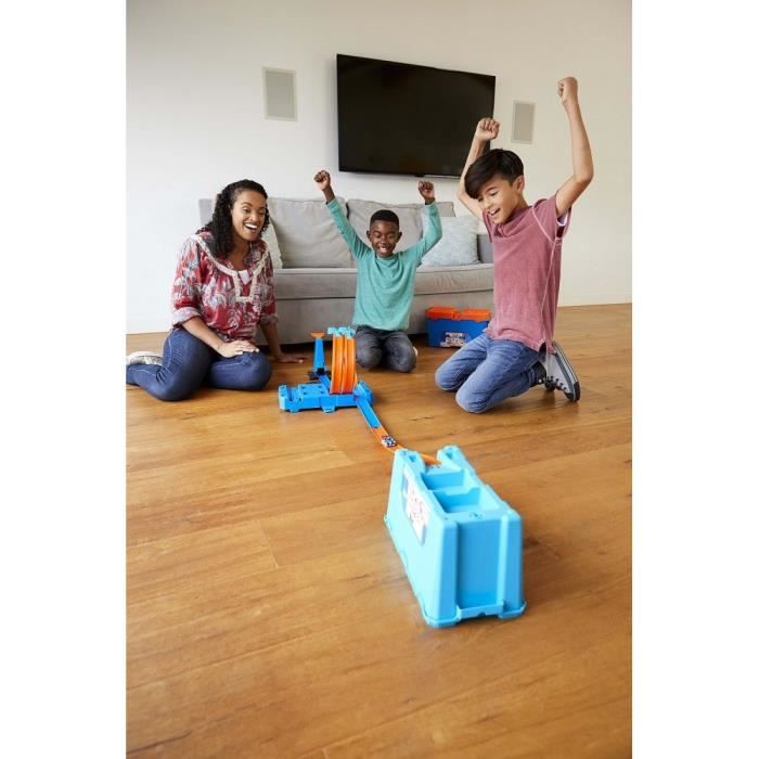 HOT WHEELS Track Builder Boîte Double Looping
