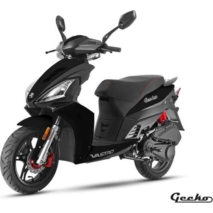 VASTRO Scooter Gecko - 50cc - Noir