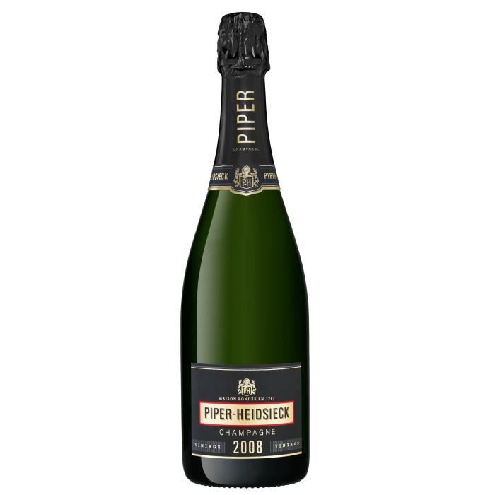 Champagne Piper Heidsieck Vintage Millésimé 2008 Brut - 75 cl