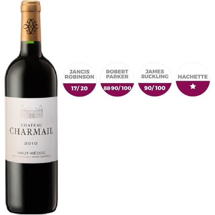 Château Charmail 2010 Haut-Médoc Cru Bourgeois - Vin rouge de Bordeaux