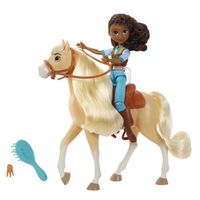 Spirit L'indomptable, figurine cheval Spirit Galopant articulé et sonore,  accessoires fidèles au film inclus, jouet pour enfant, HBB22 : :  Jeux et Jouets