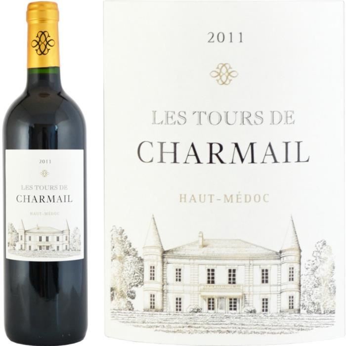 Les Tours de Charmail 2011 Haut-Médoc - Vin rouge de Bordeaux