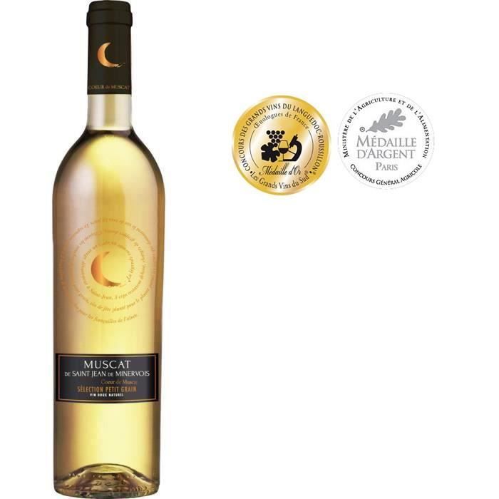 Coeur de Muscat Saint Jean Minervois - Vin blanc du Languedoc-Roussillon