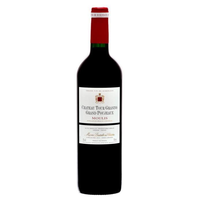 Château Tour Granins Grand Poujeaux 2012 Moulis - Vin rouge de Bordeaux