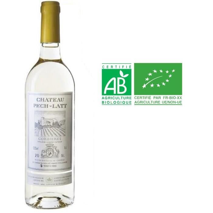 Château Pech Latt Tradition Corbières Bio 2014 - Vin blanc