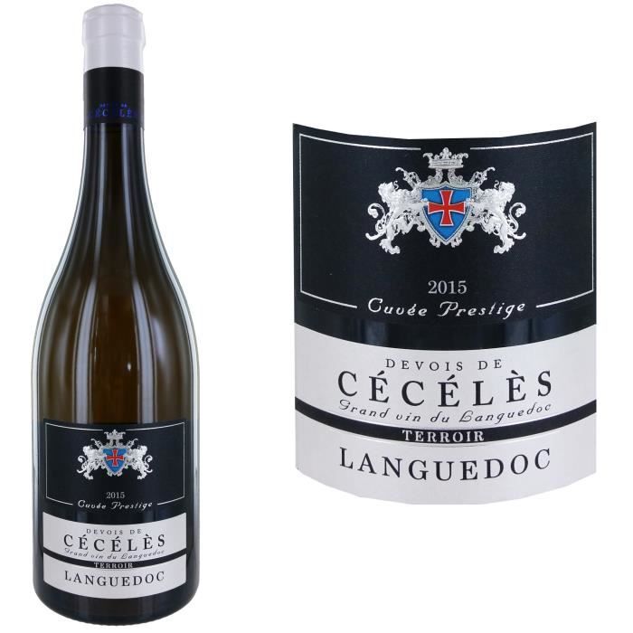 Devois de Cécélès 2015 Languedoc - Vin blanc du Languedoc-Roussillon