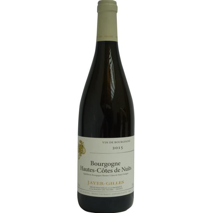 Jayer-Gilles 2015 Bourgogne Hautes-Côtes de Nuits - Vin blanc de Bourgogne