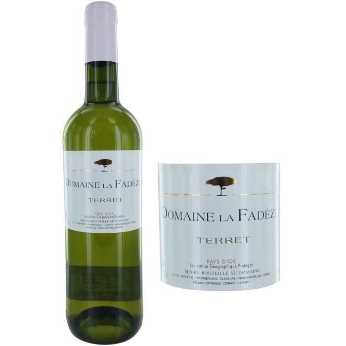 Domaine la Fadèze 2016 Pays d'Oc - Vin blanc du Languedoc-Roussillon