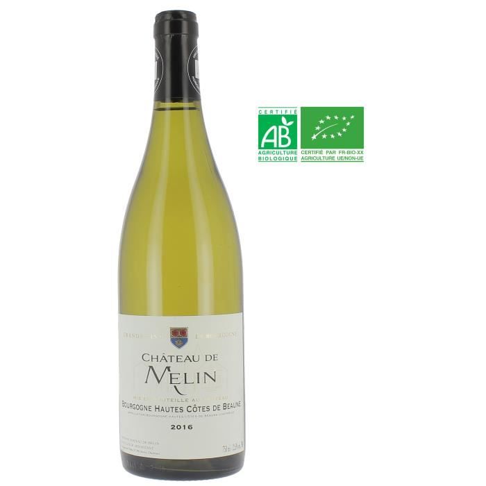 Château de Melin 2016 Bourgogne Haute Côtes de Beaune - Vin blanc de Bourgogne - Bio