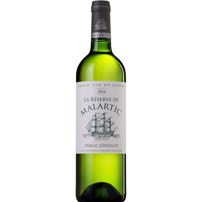La Réserve de Malartic 2016 Pessac-Léognan - Vin blanc de Bordeaux