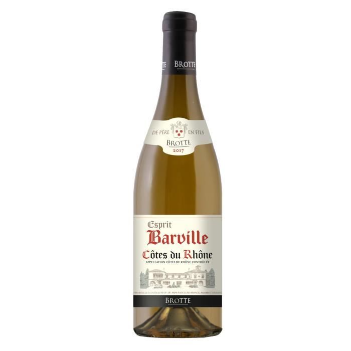 BROTTE Esprit Barville 2019 Côtes du Rhône - Vin Blanc