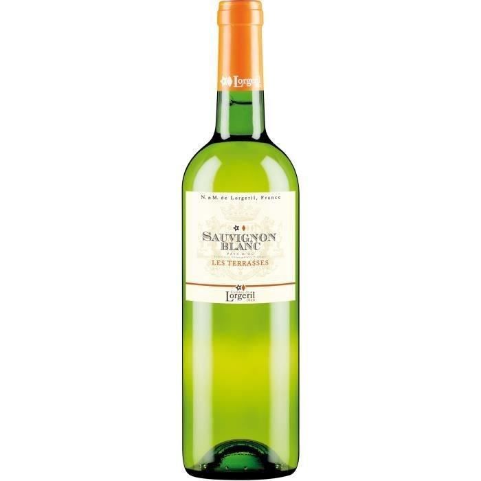 Lorgeril Les Terrasses 2017 Pays d'Oc - Vin blanc du Languedoc