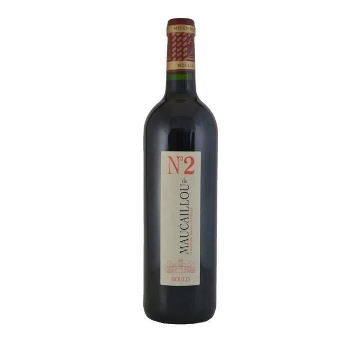 N°2 de Maucaillou 2017 Moulis - Vin rouge de Bordeaux