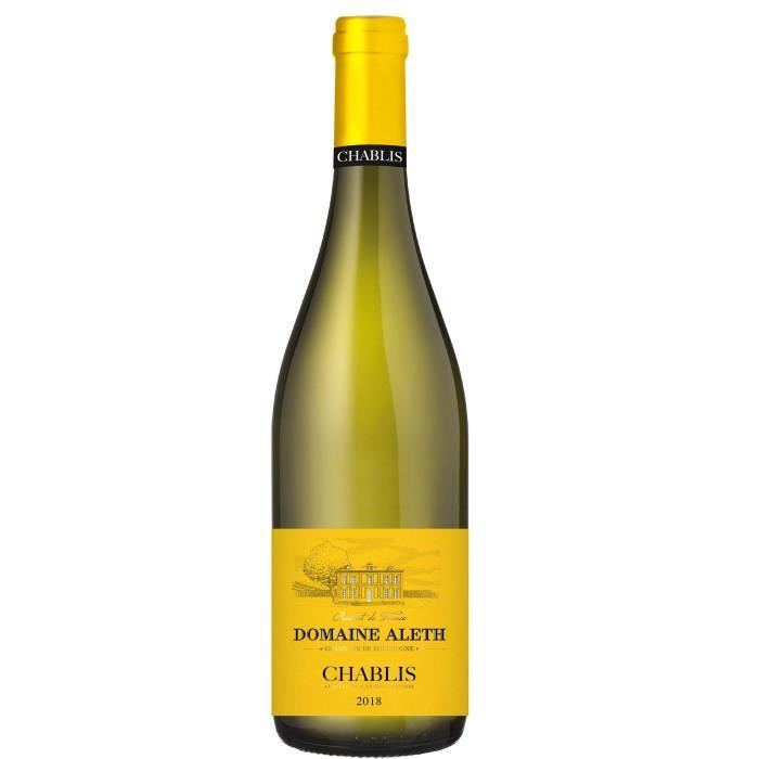 Aleth 2018 Chablis et Petit Chablis - Vin blanc de Bourgogne