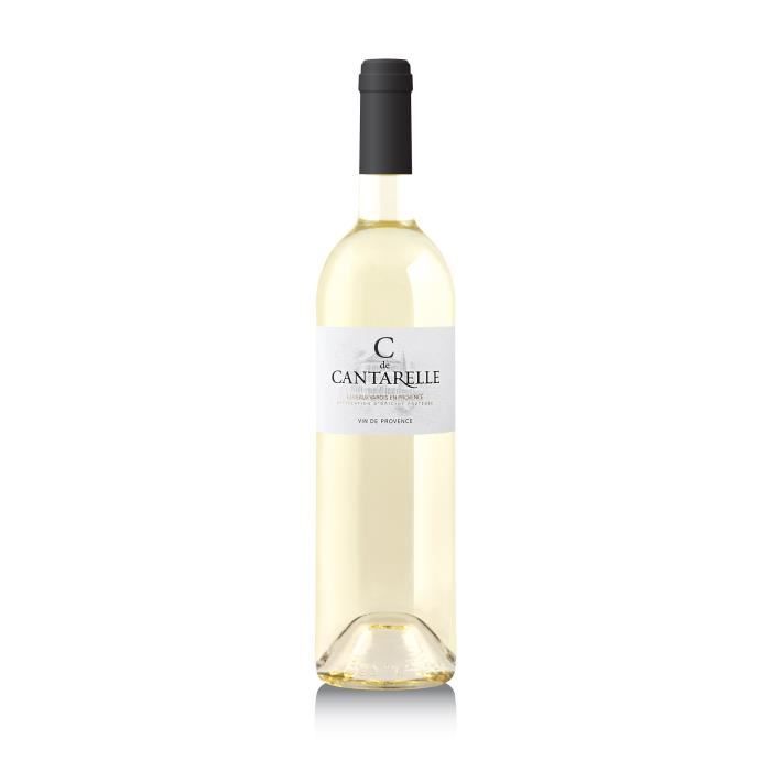 C de Cantarelle Coteaux Varois 2018 - Vin blanc de Provence