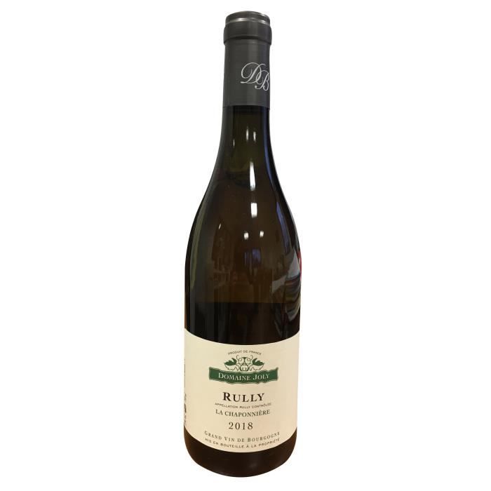 Domaine Joly 2018 Rully Chaponnières - Vin blanc de Bourgogne