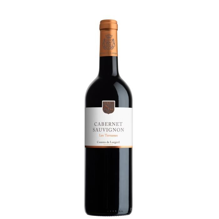 Les Terrasses 2017 IGP Pays d'Oc Cabernet Sauvignon - Vin rouge du Languedoc Roussillon
