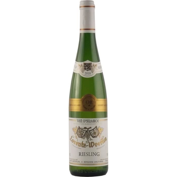 Gustave Lorentz 2018 Riesling - Vin blanc d'Alsace