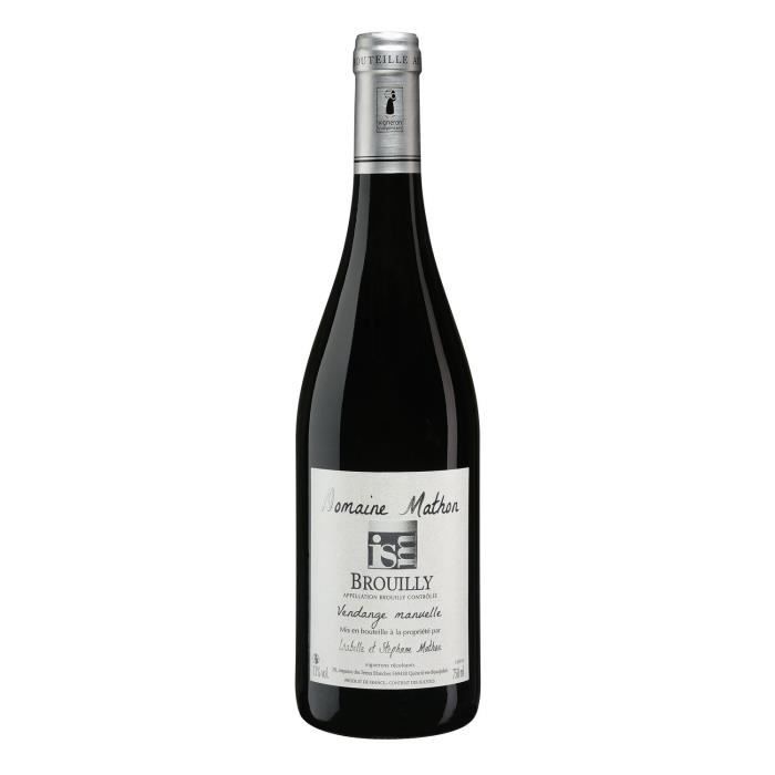 Domaine Mathon 2018 Brouilly - Vin rouge de la Vallée de du Rhône