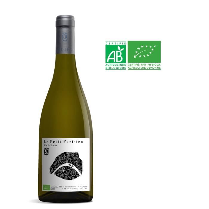 Les Vignerons Parisiens Le Petit Parisien 2018 Vin de France - Vin blanc de Paris - Bio