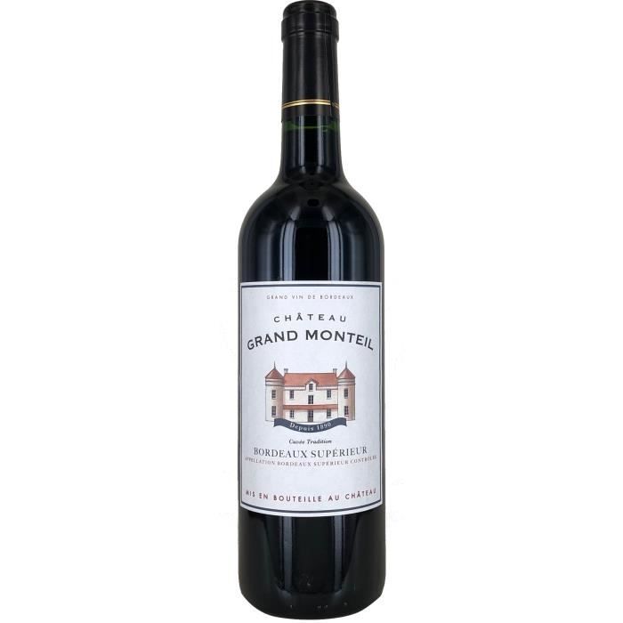 Château Grand Monteil 2019 Bordeaux Supérieur - Vin rouge de Bordeaux