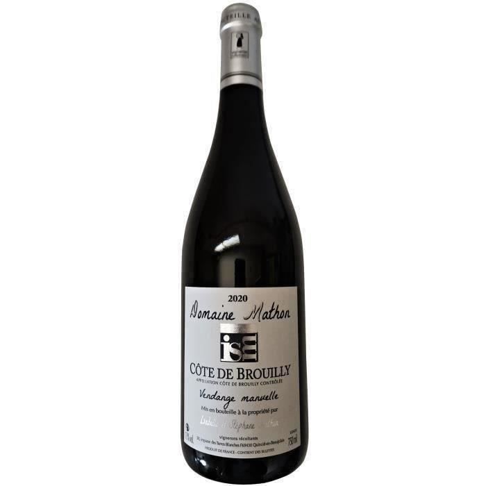 Domaine Mathon 2020 Brouilly - Vin rouge du Beaujolais