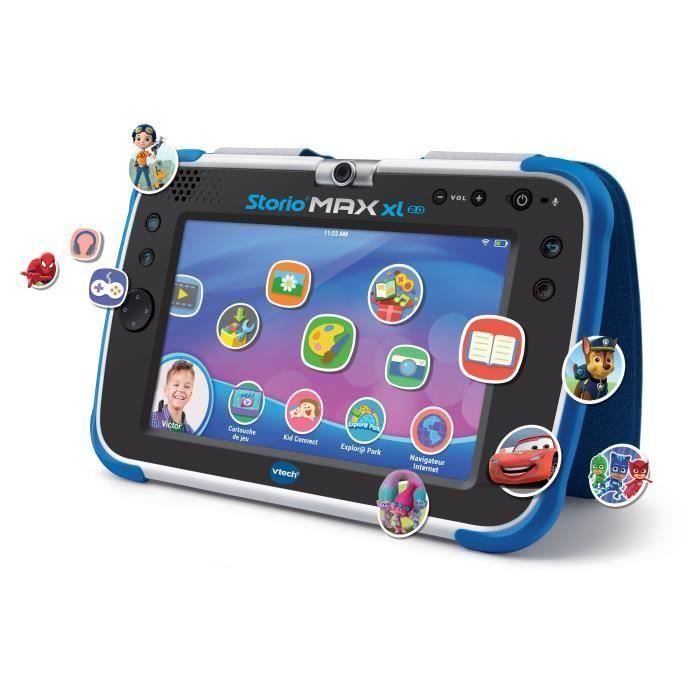 VTECH - Console Storio Max XL 2.0 7- Bleue - Tablette Éducative Enfant 7 Pouces