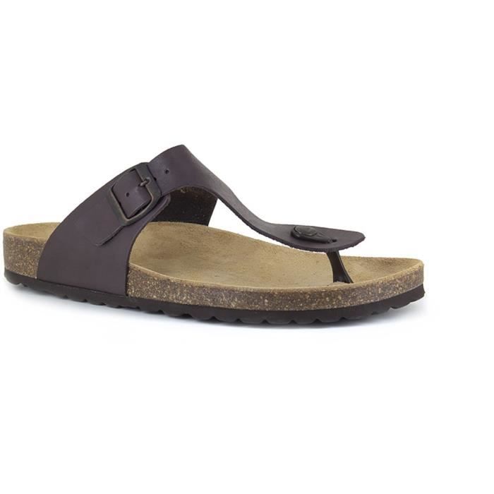 J.BRADFORD Chaussures Sandales JB-Marbella Marron Homme