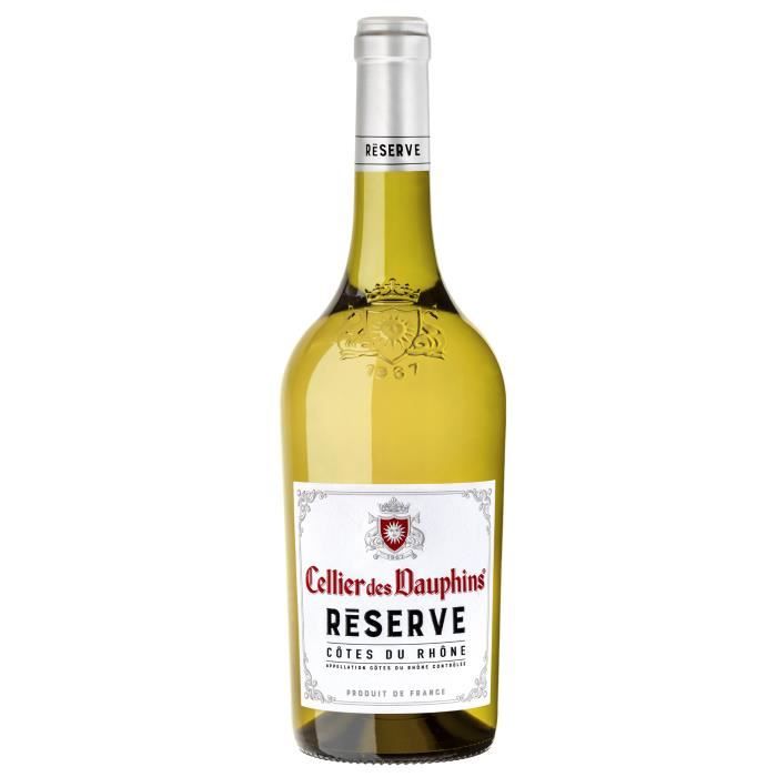 Cellier des Dauphins Réserve 2019 Côtes du Rhône - Vin blanc de la Vallée du Rhône