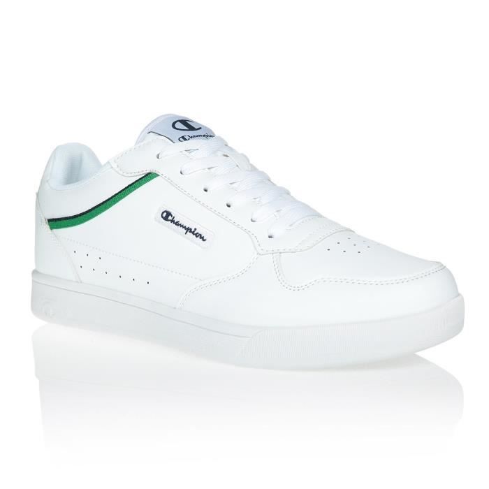 CHAMPION Baskets Basse New Court Full Pu Blanc Homme