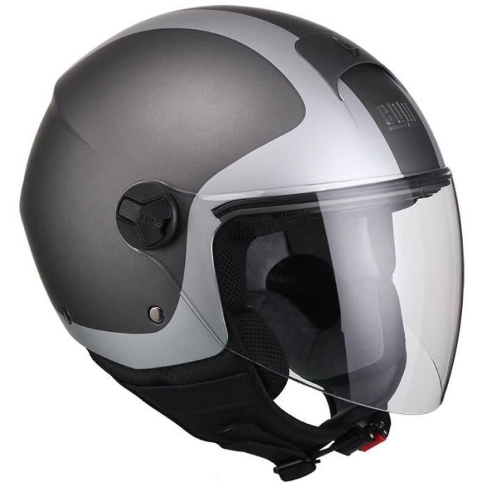 CGM Casque Jet 107V Positano - Homme - Gris
