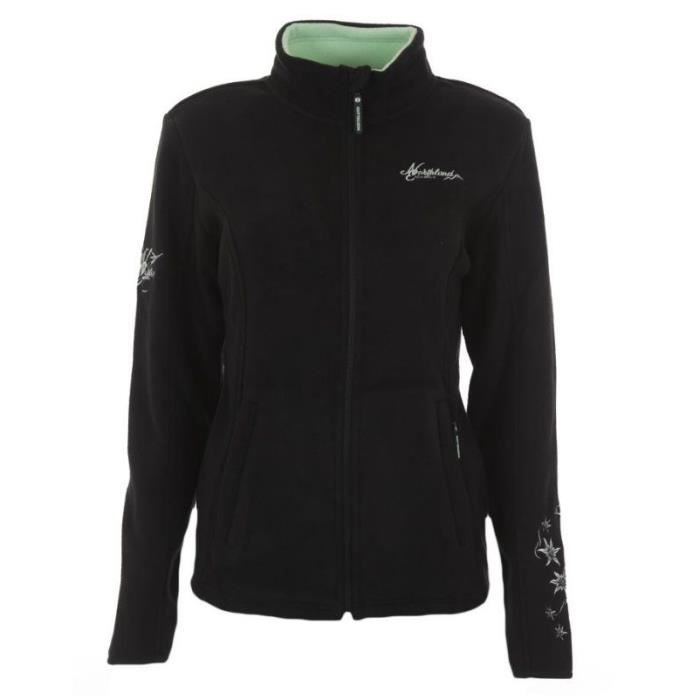NORTHLAND Polaire Adeline noir - Femme