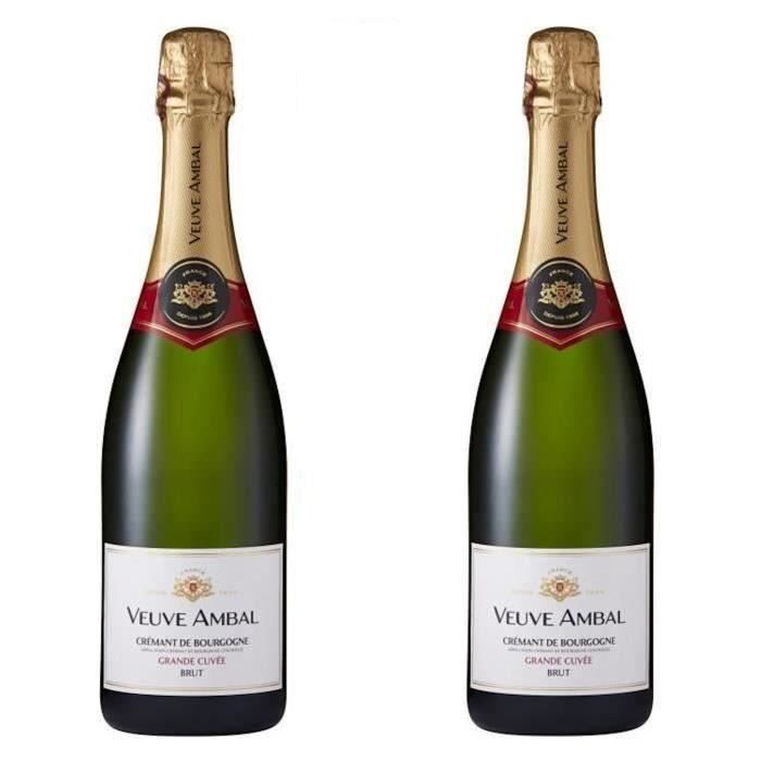 2ème à -50% - Veuve Ambal Grande Cuvée - Crémant de Bourgogne Blanc
