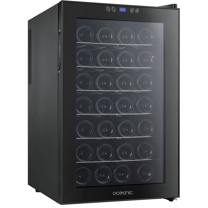 OCEANIC Cave à vin de service 28 bouteilles - pose libre - Classe B - largeur 52,5 x hauteur 72,5 cm