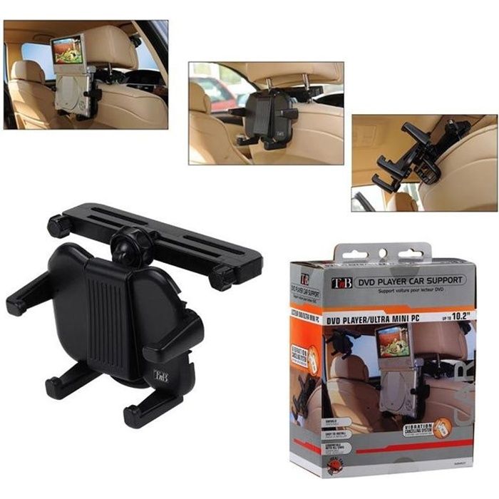 TNB Support DVD portable sur appuie-tête DVDHOLD1
