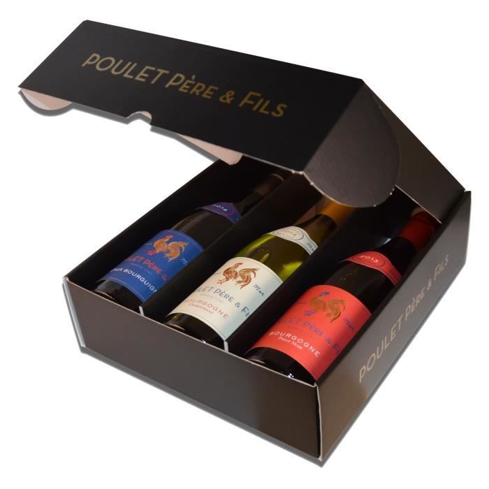 Coffret Poulet Bourgogne 3 couleurs