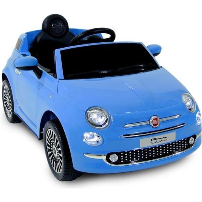FIAT 500 Voiture électrique enfant - 12V - Bleu