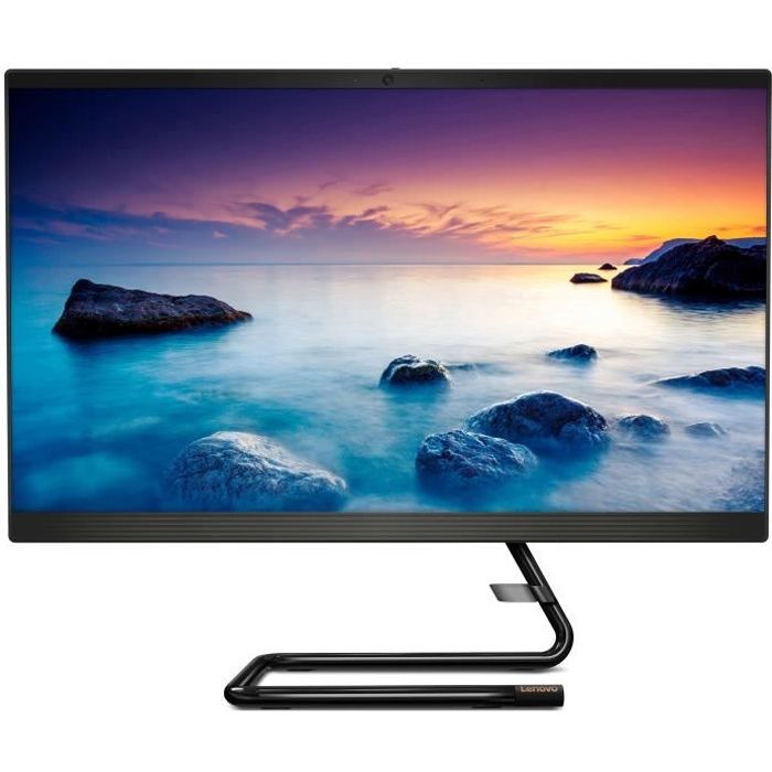 Ordinateur Tout-en-un - LENOVO Ideacentre A340-24IGM - 24'' - Intel Celeron J4025 - RAM 4Go - Stockage 128Go SSD - Intel HD Graphics