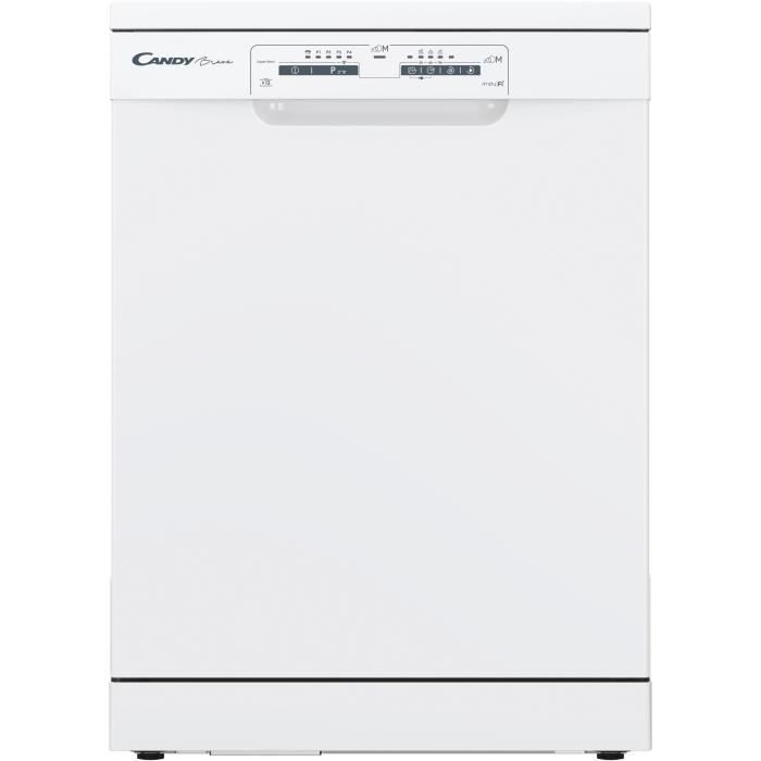 Lave-vaisselle pose libre connecté CANDY HCF3C7LFW - 13 couverts - Largeur 60 cm Largeur - Classe A+++ - 47 dB - Blanc