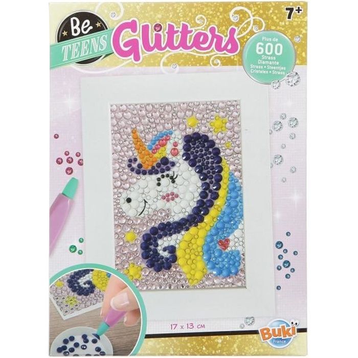 BUKI Tableau diamants animaux Licorne