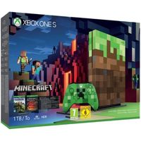 Xbox One S 1To Minecraft Limitée