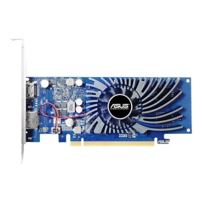 Asus Gt1030-2g-brk Carte Graphique Gf Gt 1030 2 Go Gddr5 Pcie 3.0 Low Profile Hdmi, Displayport