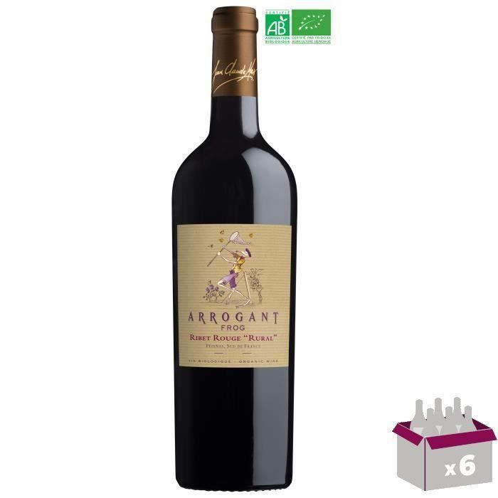 Jean Claude Mas Arrogant Frog 2019 Pays d'Oc Merlot - Vin rouge de Languedoc - Bio x6