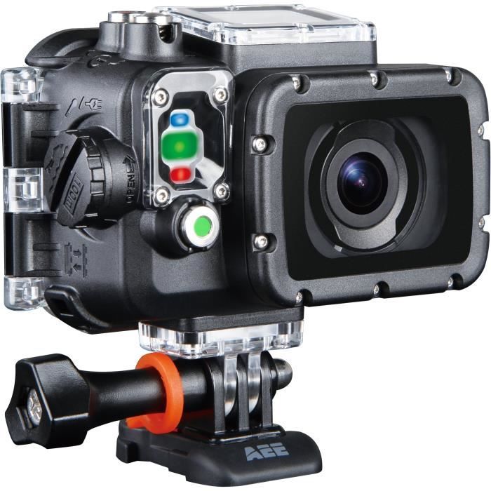 PNJ CAM AEE S60+ Caméra de sport Full HD avec montre télécommande - Vidéo 1080p 60ips - WiFi