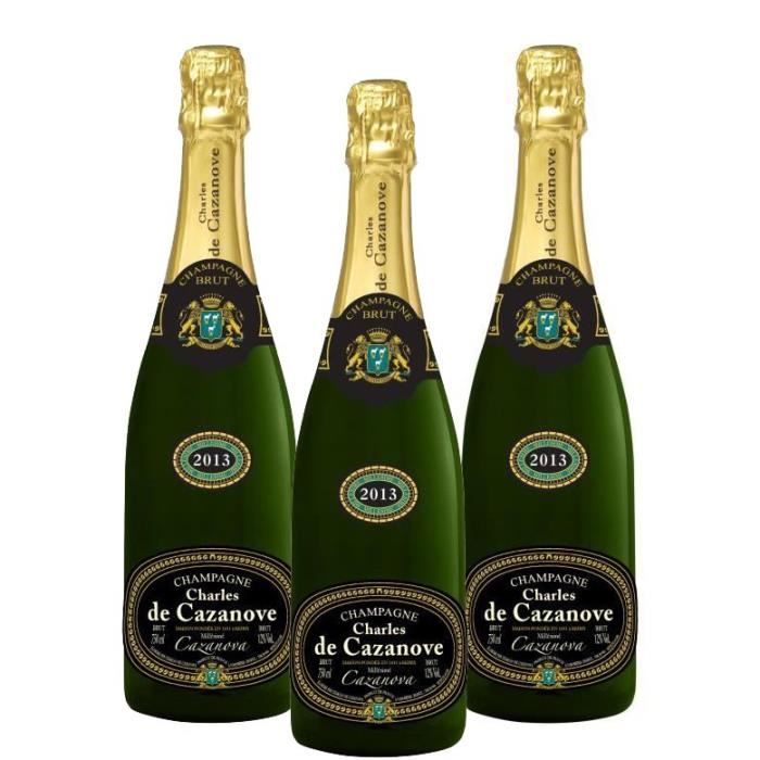 2 achetées + 1 offerte - Champagne GH Martel Cœur de Cuvée Millésimé