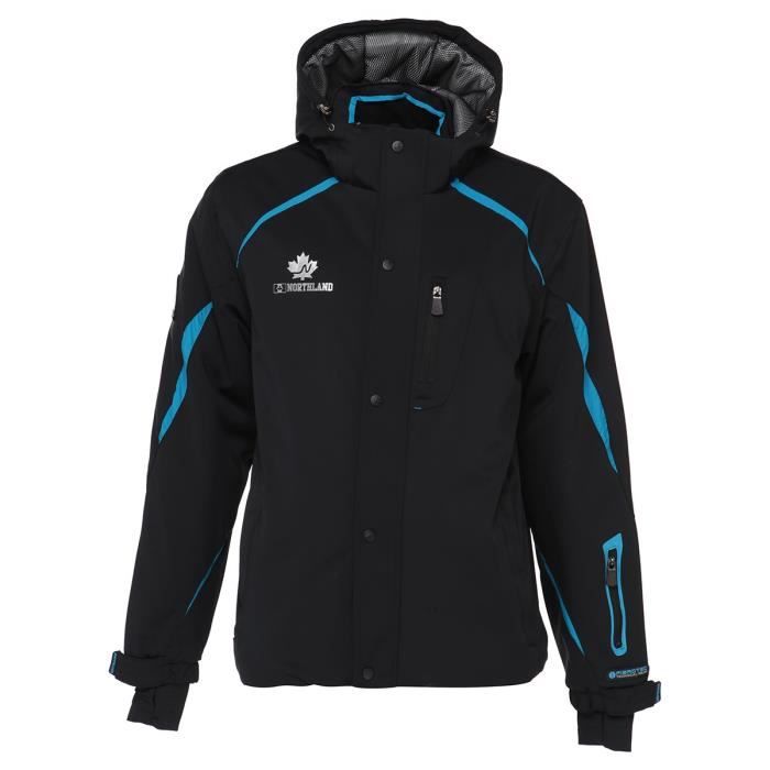 NORTHLAND Blouson de ski Softshell Homme - Noir